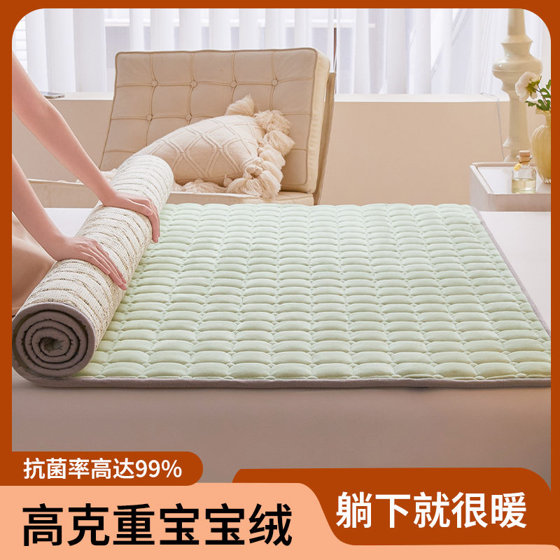 宝宝绒纯色床褥（新款）